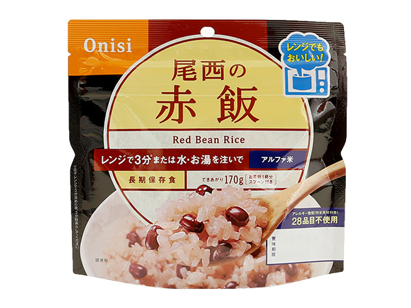 アルファ米｜商品情報｜尾西食品株式会社